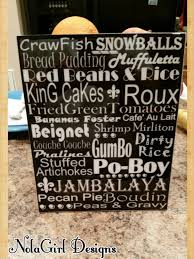 new orleans food home decor, crawfish
