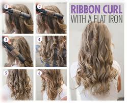 You can achieve a lot of curl variations from loose waves to ribbon curls with a hair straightener easily. How To Curl Your Hair With A Flat Iron With Pictures And Video Blog Unice Com