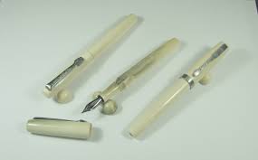 Image result for mammoth bone inlay fountain pen