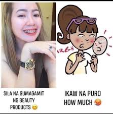 WELP Kame nga negamit daun sa skintouch nga way duha²💁😁 VS IKW NGA CGE UG  HM 😂😂 AYAW NA PAGLANGAY ,GAMIT NA DAYON © Wilma Saz Vasquez Cabale