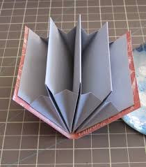 I Spent A Hot Weekend Here In San Diego Trying To Figure Out How To Fold An Expandable File Book Based On Diy Projects With Books Book Binding Handmade Books