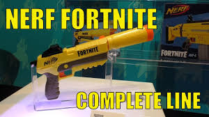 Using only one color of nerf guns to build giant nerf combo challenge hello neighbor plays fortnite in real life! Nerf Fortnite Irl Blasters Sp L Ar L Microshots Water Blasters And More Youtube