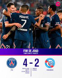 O adversário que venceu por 1 a 0 ou 2 a 1 também jogou pelo paris, que marcou 3 gols fora. Uv5j1upvn8sfmm