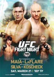 Vicente luque full fight preview: Ufc Fight Night Maia Vs Laflare Wikipedia