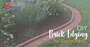 Brick landscape edging is the most popular option in which bricks are cemented in place or simply dug into the soil. Diy Brick Garden Edging In A Weekend The Kitchen Garten