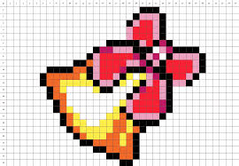 Cenefas, pixel art, game art, desenhos quadriculados auxiliam também no processo de. Cloche De Noel Pixel Art