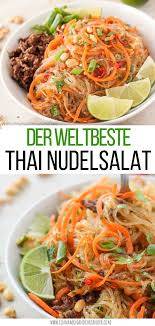 Der Beste Thai Nudelsalat Yam Wun Sen Ein Leichter Gesunder Thailandischer Salat Mit Glasnudeln Rind Glass Noodle Salad Glass Noodles Recipe Glass Noodles