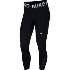 Black And Gold Nike Pro Leggings Nike Women S Pro Crop Tights In 2020 Nike Sweatpants Girls Outfits With Leggings Nike Outfits
