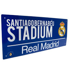 Sukcesy, historia, aktualności oraz relacje z real madryt to najbardziej utytułowany klub na świecie. Real Madrid Metal Sign Rm G418 Amstadion Com