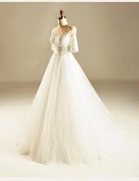 Long Sleeve Empire Lace Beaded Wedding Dresses Custom Made Wedding Dresses Cheap Wedding Bridal Gowns Wd225 Wedding Dresses Beaded Wedding Dress Sleeves Wedding Dress Long Sleeve