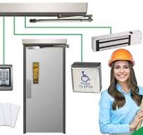 Hollow Metal Door Magnetic Lock Card Reader Kit | Access Control