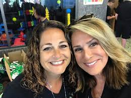 When you run into another Holy Trinity High school #Titan & she says she  did kickline too, years after you, and she wore YOUR old uniform! She  could. We're both 5'3”! Now