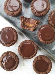 Cookies Cups Chocolat Beurre De Cacahuete Vegan Recette Beurre De Cacahuete Cookies Et Biscuits Chocolat