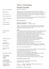A well written personal profile will instantly grab the reader's. Personal Assistant Cv Sample