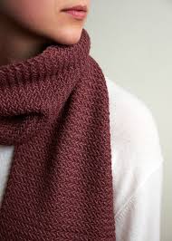 I've knit a beautiful herringbone stitch in the past, but was excited to find a simpler method! Mini Herringbone Scarf In Understory Purl Soho