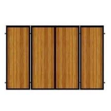Metal gates add a classic look to any home and come in lots of. Metal Framed Timber Infill Gates Drive Garden Side Gate