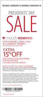 Extra 15 Off Sale Clearance Apparel At Macys Or Online Via Promo Code Pres Coupon Via The Coupons App Macys Coupons Printable Coupons Clothing Coupons