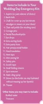 Wedding Planner Duties Personal Attendant 49 Ideas Wedding Day Checklist Bridesmaid Emergency Kit Bride Emergency Kit