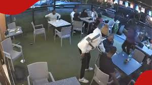 Video: Armed Robbers Raid Popular Nairobi Joint, Hold Customers Hostage