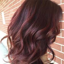 Maroons and dark browns work well. Chocolate Maroon Hair Color Novocom Top