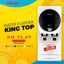 Penapis air yang terbaik akan menapis segala kekotoran dan bahan asing tercemar didalam air paip anda.bukan itu sahaja penapis air yang terbaik juga memberi nilai tambah. Hot Item Cuckoo King Top Water Filter Shopee Malaysia