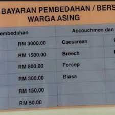 Sebagai contoh, berdasarkan pengalaman bersalin di hospital kerajaan dan bayi terpaksa tinggal di wad selama tempoh 6 hari kerana masalah kuning hospital kerajaan hanya kenakan kadar bayaran dan. Kos Bersalin Paling Mahal