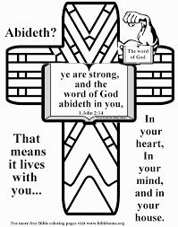 Looking for some resources for your church's concrete & cranes vbs program in 2020? Bible Christian Coloring Pages For Sunday School Free Vbs Coloring Home
