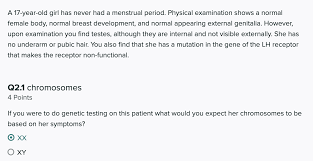 Get your query answered 24*7 only on | practo consult. A 17 Year Old Girl Has Never Had A Menstrual Perio Chegg Com