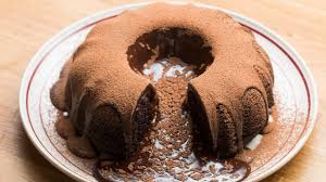 Giant Molten Chocolate Cake Youtube