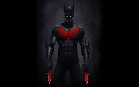 Black And Red Batman Cartoon Batman Batman Artwork Batman Beyond