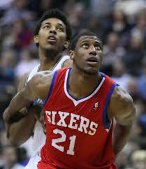 After one year of college basketball with the kansas jayhawks. Thaddeus Young Wikipedia
