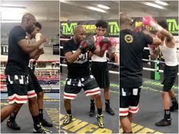 The eldest child of his household, he came from a family steeped in the traditions of the boxing ring. Floyd Mayweather Posted Adorable Video Showing His Son How To Box