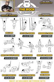 Get That V Shape The Rocks Back Workout Pop Workouts