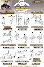 Get That V Shape The Rocks Back Workout Pop Workouts