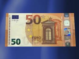 April 2017 in umlauf kommt, müssen geldautomaten, ticketautomaten und prüfgeräte auf die neue banknote eingestellt werden. Ekapija Ezb Zeigt Den Neuen 50 Euro Schein