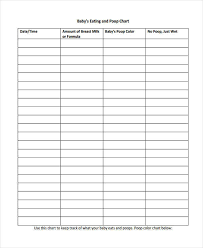 10 Baby Chart Templates Free Sample Example Format Download