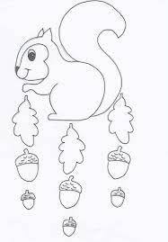 Unsere bastelvorlagen herbst zum ausdrucken werden ihnen dabei. Vorlage Zum Drucken Und Farben Abstrakte Eichhornchen Vorlagen Basteln Herbst Fensterbild Bastelvorlagen Weihnachten Ausdrucken Basteln Herbst Dekoration