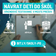 Mš bude od pondelka, 22.2.2021, otvorená iba pre deti rodičov pracujúcich v kritickej infraštruktúre a rodičov, ktorí nemôžu vykonávať home office s potvrdením od zamestnávateľa pre. Vikendove Testovanie V Meste Presov Za Ucelom Navratu Deti Do Skol