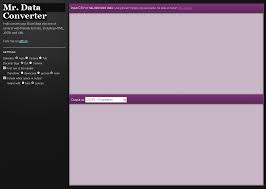 Mr Data Converter Converter Data Mr