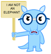Sniffles Gallery Happy Tree Friends Happy Elephant