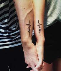 His And Hers Matching Tattoos For Couples Paar Tattoos Liebe Tattoo Ideen Paar Tattoos