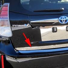 You don't have to decide between your wallet. Toyota Prius V Chrome Tailgate Trim 2012 2013 2014 2015 2016 2017 Shopsar Com