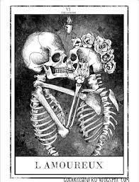 Tarot The Lovers Les Amoureux Les Arts Mouton Dessin Tete De Mort