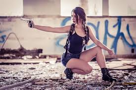 1055 gun hd wallpapers and background images. Girls With Guns 1080p 2k 4k 5k Hd Wallpapers Free Download Wallpaper Flare