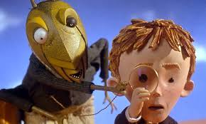 James and the Giant Peach **** (1996, Paul Terry, Joanna Lumley, Miriam  Margolyes, Pete Postlethwaite)
