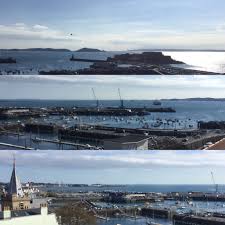 Good Morning Vapers Looks Like It S Going To Be Another Nice Day Epic View From The Car Park This Morning Guernsey Island Life East Coast St Peter Port