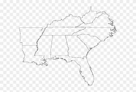 The blank us map has a remarkable significance as it illustrates an extensive variety of diverse geography subject matters by the use of such outline maps of the united states. Fill In The Blank Us Map Quiz Us Southeast Region Blank South East Map Blank Hd Png Download 626x523 331462 Pngfind