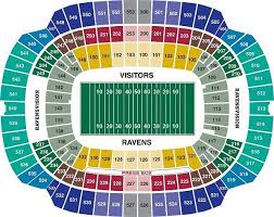 Seating Chart Baltimore Ravens Raven Miami Dolphins Tickets