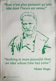 The Radical Words of Victor Hugo - Radical Tea Towel