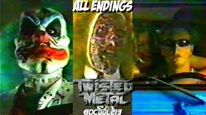 Marcus needles kane (also known as sweet tooth) is a psychotic clown who drives a modified ice cream truck and the protagonist villain and mascot from twisted metal series. Twisted Metal Ps1 All Regular Lost Endings Youtube